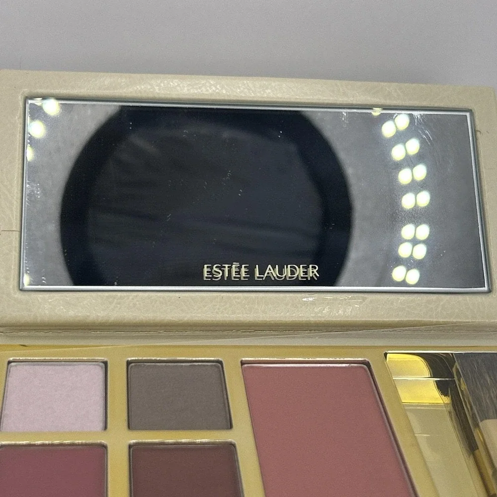 Estee Lauder Palette Eyeshadow Pink Ice Mocha Cup Lipstick Pink Parfait Sugar